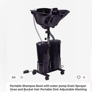 Portable Shampoo Bowl